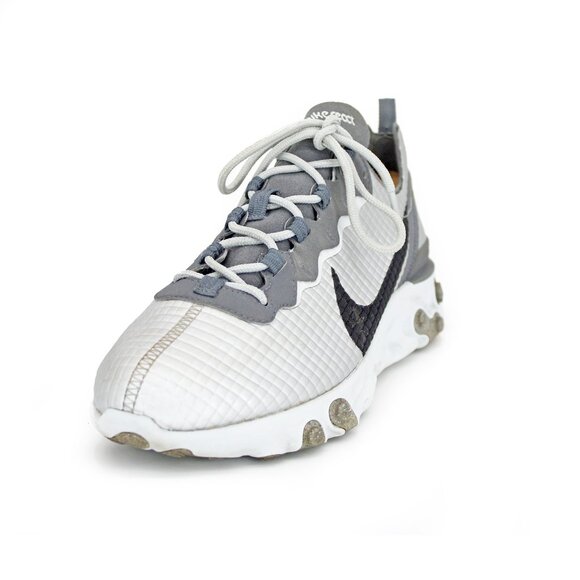 Nike React Element 55 Quilted Grid White Men's - CI3835-001: Size 10.5 - Picture 2 of 7